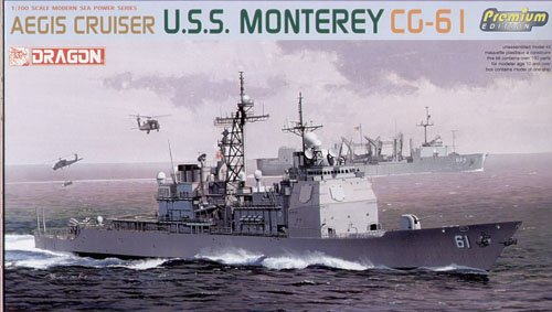1/700 USS Cruiser CG-61 Monterey - Click Image to Close