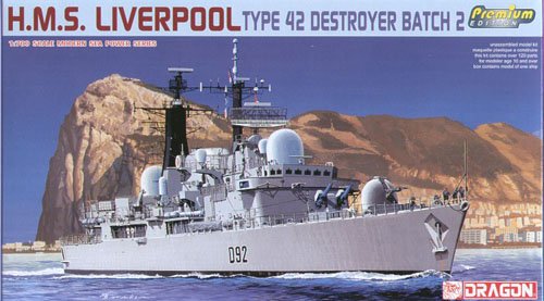 1/700 HMS Liverpool "Type 42 Destroyer Batch 2" - Click Image to Close