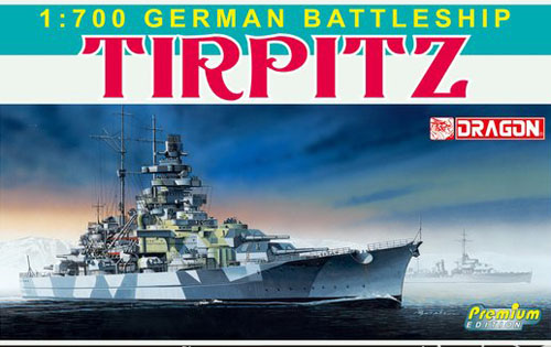 1/700 German Battleship Tirpitz - Click Image to Close