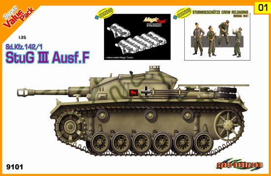 1/35 Sd.Kfz.142/1 StuG.III Ausf.F - Click Image to Close