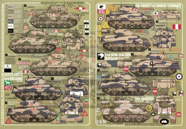 1/35 Sherman II & III, El Alamein 1942, Italy/Syria 1943, Egypt - Click Image to Close