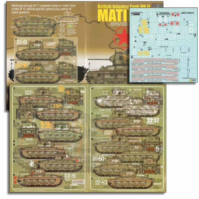 1/35 Soviet Lend-Lease Matilda (for the Great Patriotic War) - Click Image to Close