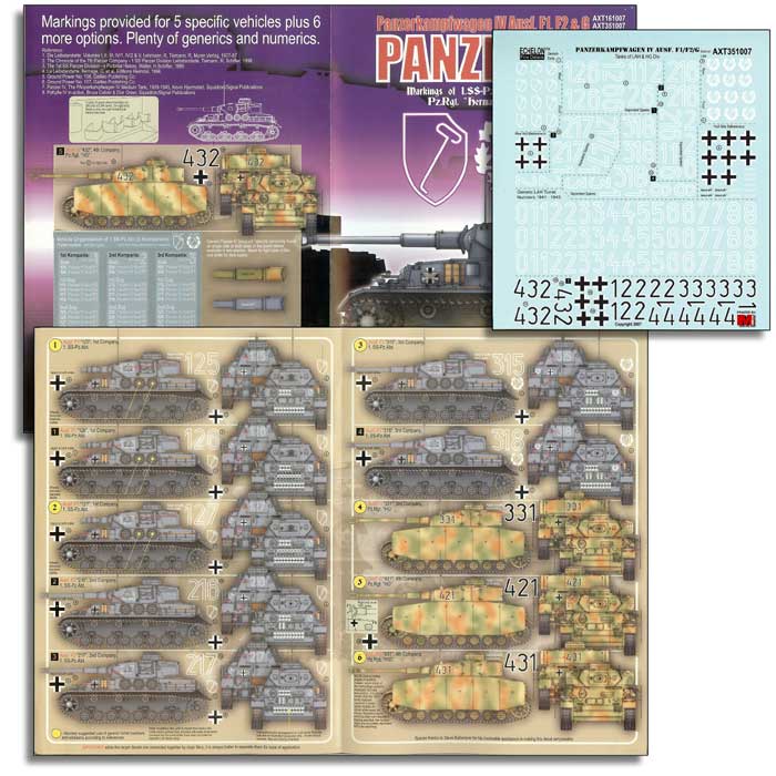 1/35 LAH Pz.Kpfw.IV Ausf.F1,F2 & HG Pz.Kpfw.IV Ausf.G - Click Image to Close