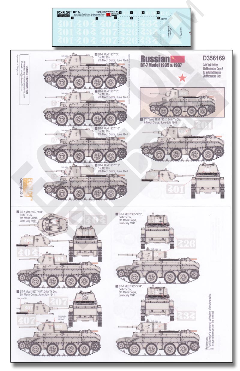 1/35 BT-7 Model 1935 & 1937 (34th, 1st) - Click Image to Close