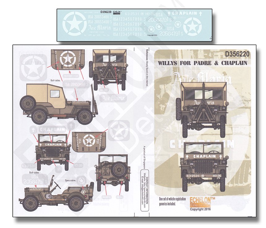 1/35 Willys for Padre & Chaplain - Click Image to Close