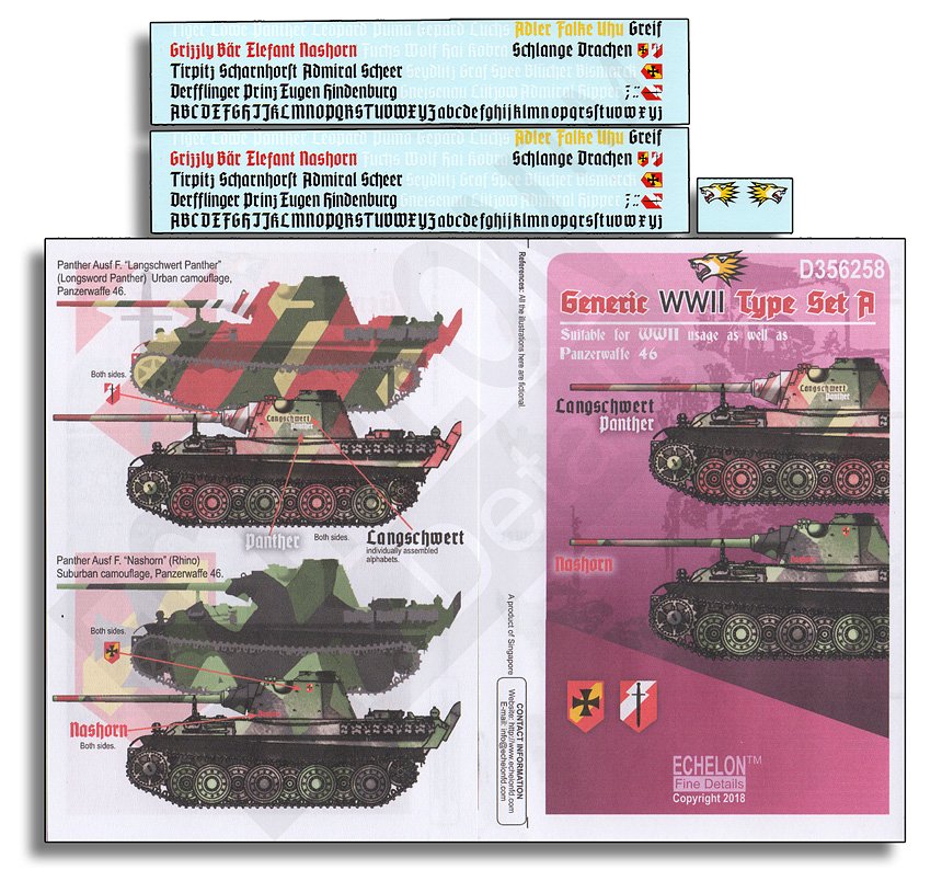 1/35 Generic WWII Type Set.A - Click Image to Close