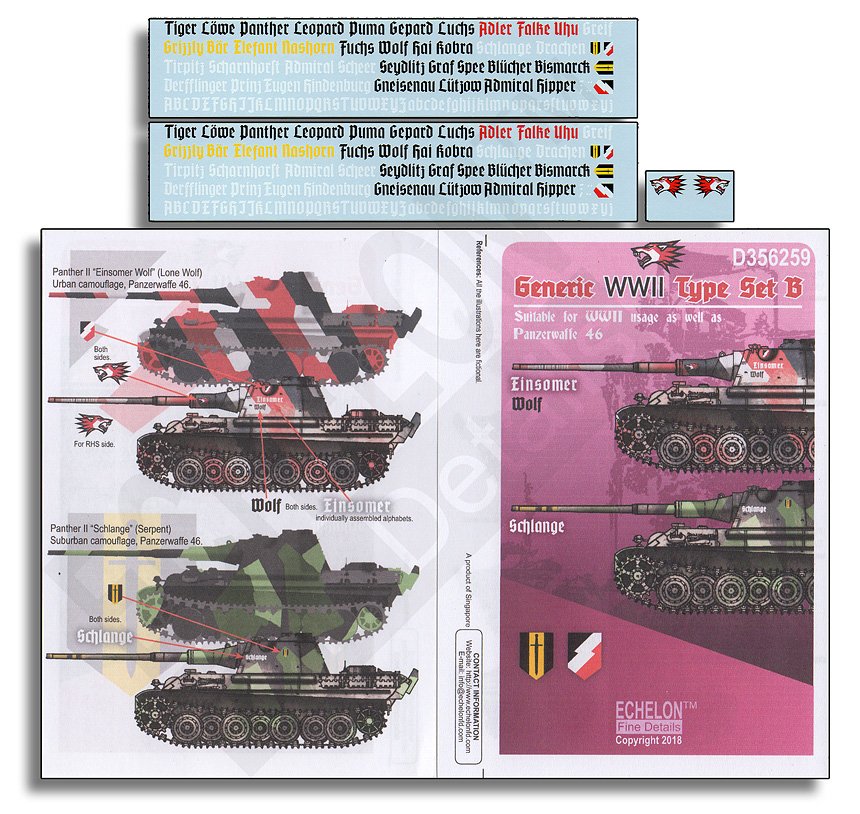 1/35 Generic WWII Type Set.B - Click Image to Close