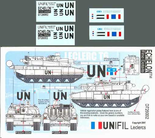 1/72 UNIFIL Leclercs - Click Image to Close