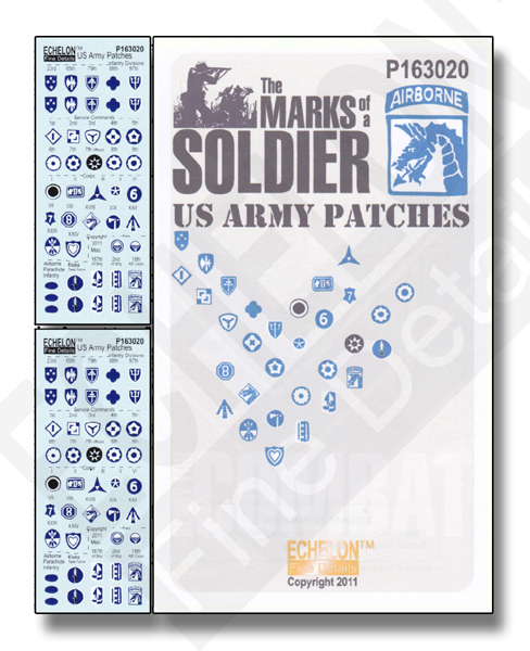 1/16 US Army Patches - Click Image to Close