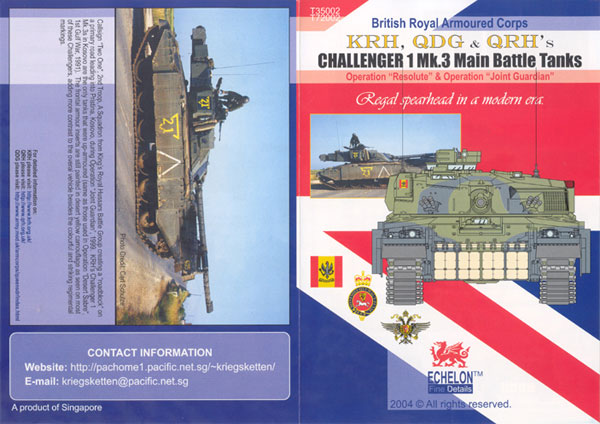 1/35 British Challenger 1 Mk.3 in IFOR and KFOR Operations - Click Image to Close