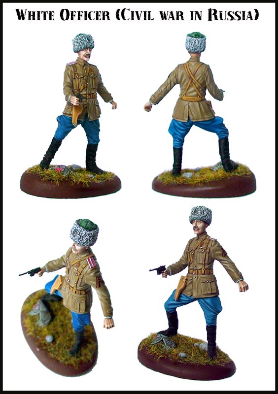 1/35 White Officer, Civil War in Russia - Click Image to Close