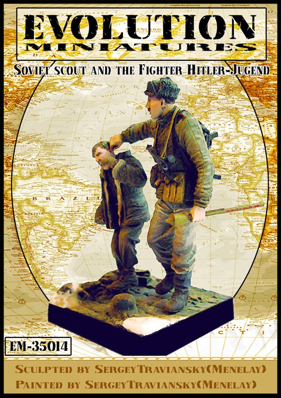 1/35 Soviet Scout and The Fighter Hitler-Jugend - Click Image to Close