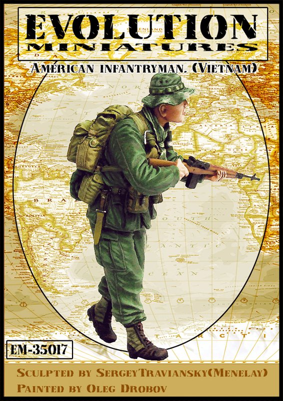 1/35 US Infantryman, Vietnam War - Click Image to Close