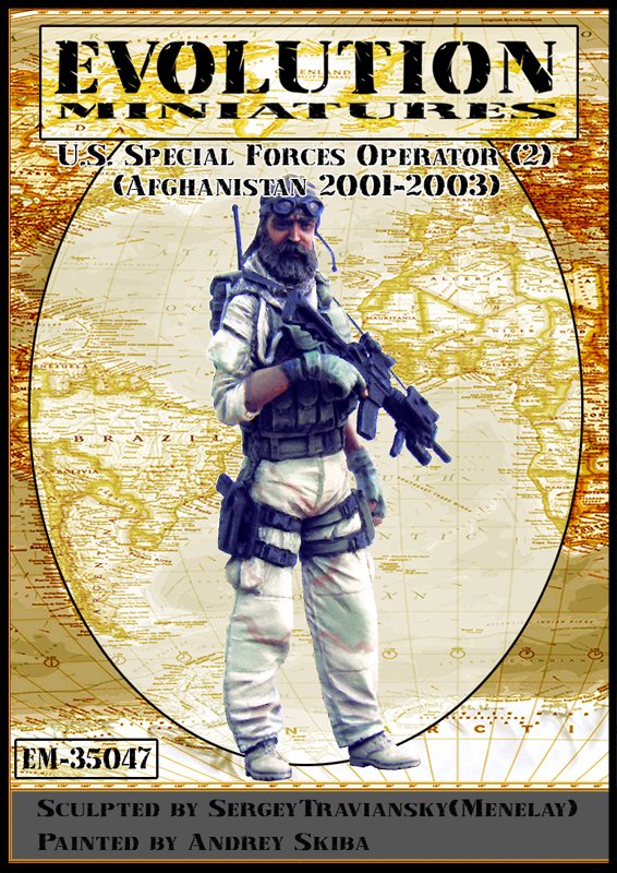 1/35 US Special Forces Operator #2, Afghanistan 2001-2003 - Click Image to Close