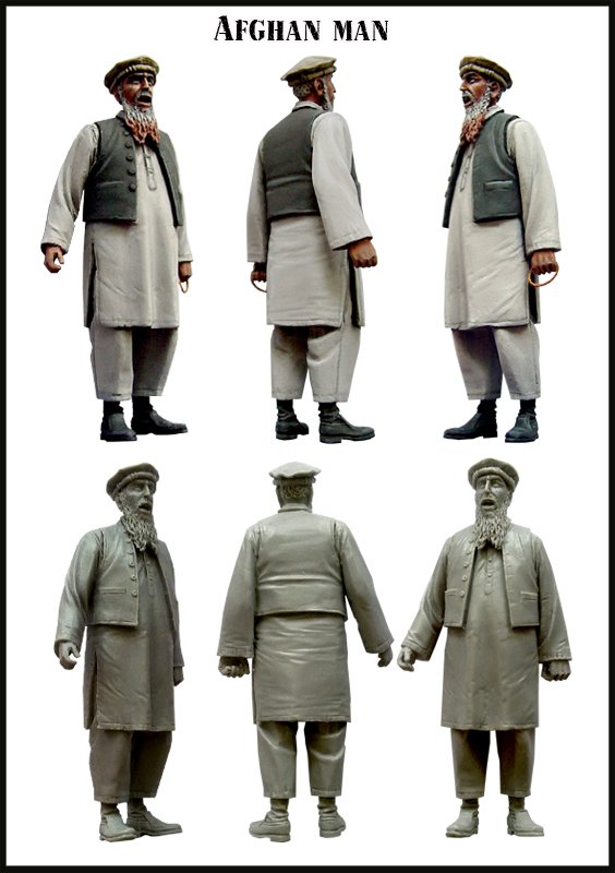 1/35 Afghan Man - Click Image to Close