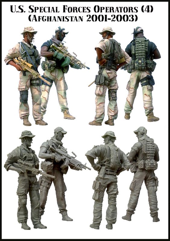 1/35 US Special Forces Operators #4, Afghanistan 2001-2003 - Click Image to Close