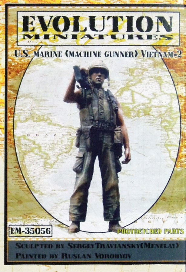 1/35 US Marine Machine Gunner, Vietnam War - Click Image to Close