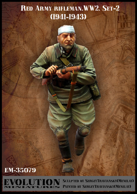 1/35 WWII Soviet Soldier in Fight 1941-43 #1 - Click Image to Close