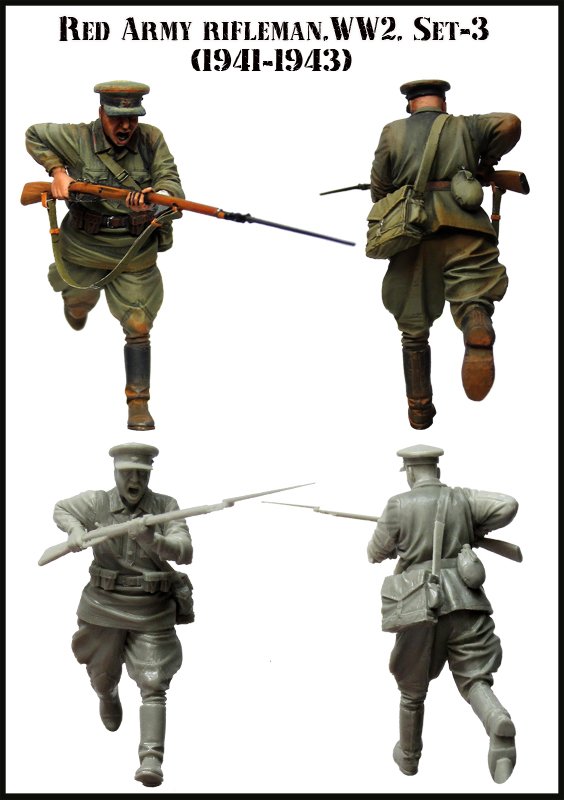 1/35 WWII Soviet Soldier in Fight 1941-43 #2 - Click Image to Close