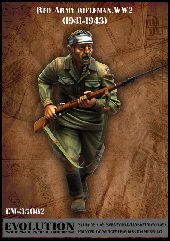 1/35 WWII Soviet Soldier in Fight 1941-43 #3 - Click Image to Close