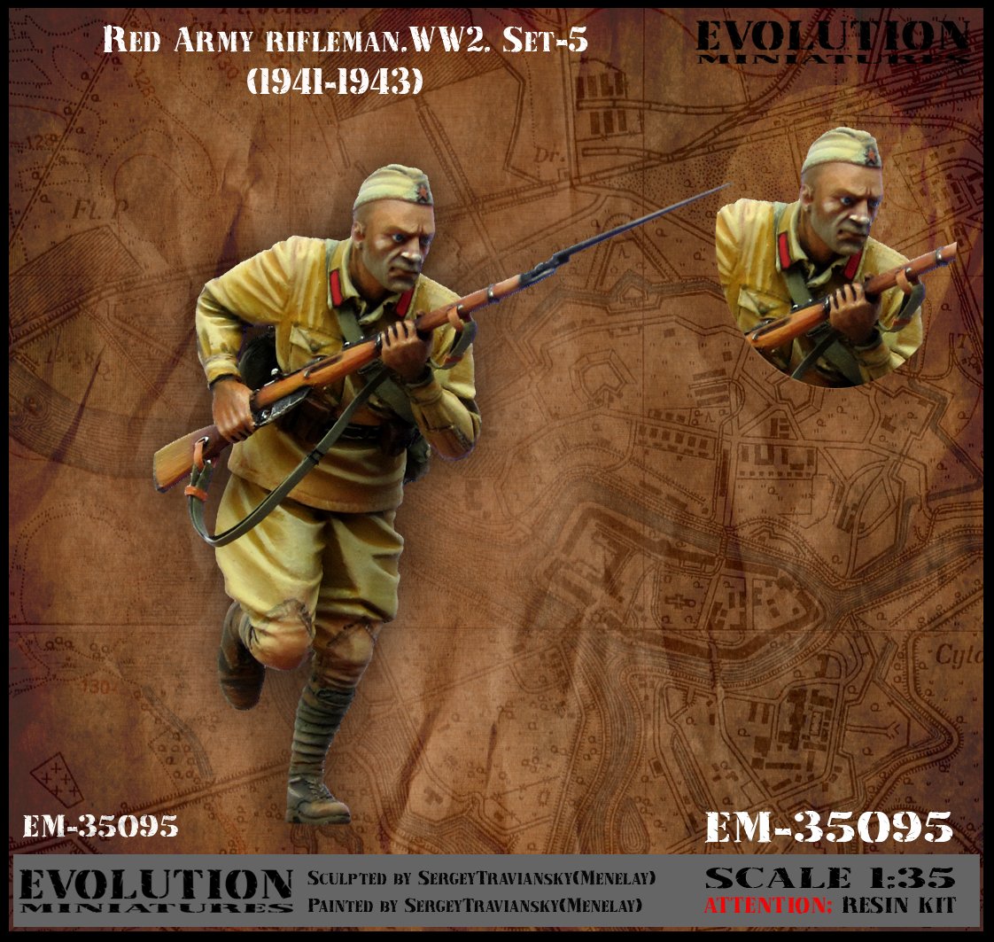1/35 WWII Soviet Soldier in Fight 1941-43 #5 - Click Image to Close