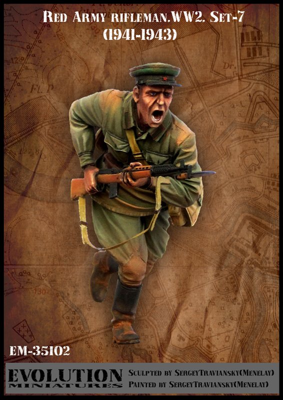 1/35 WWII Red Army Rifleman 1941-1943 - Click Image to Close
