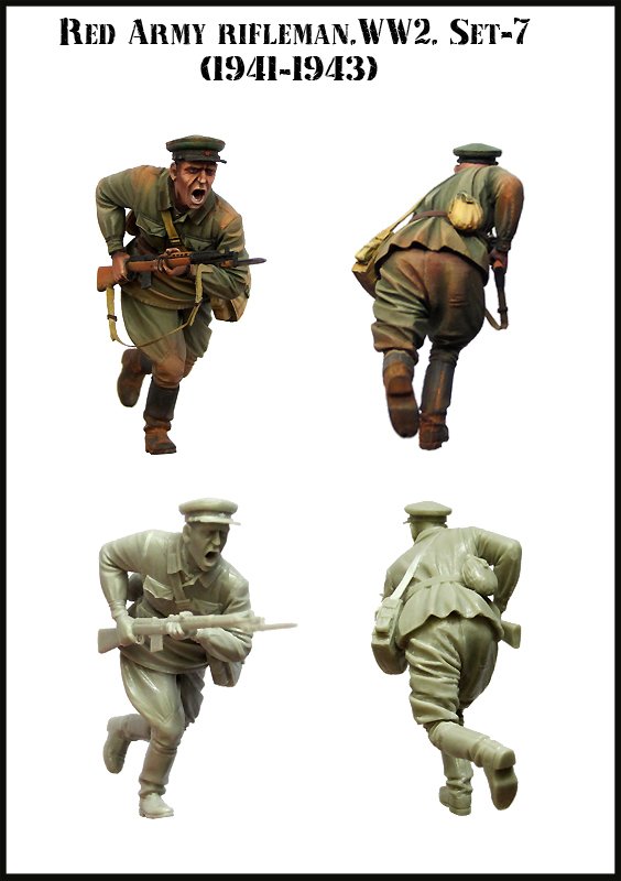 1/35 WWII Red Army Rifleman 1941-1943 - Click Image to Close