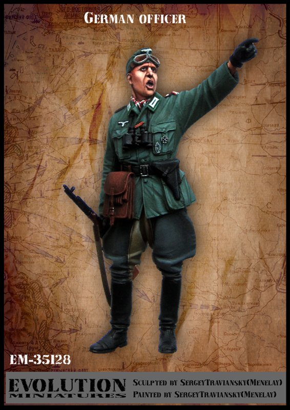 1/35 WWII German Officer - Click Image to Close