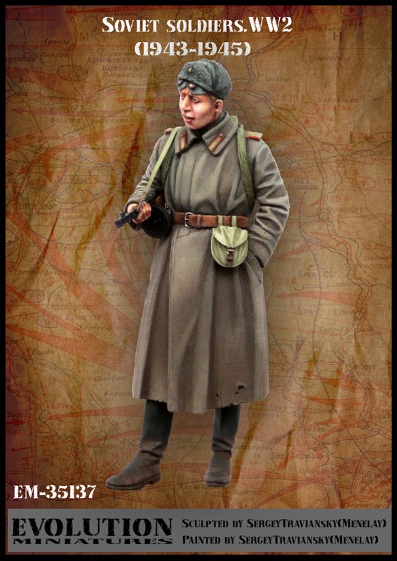 1/35 WWII Soviet Soldier 1943-1945 #1 - Click Image to Close