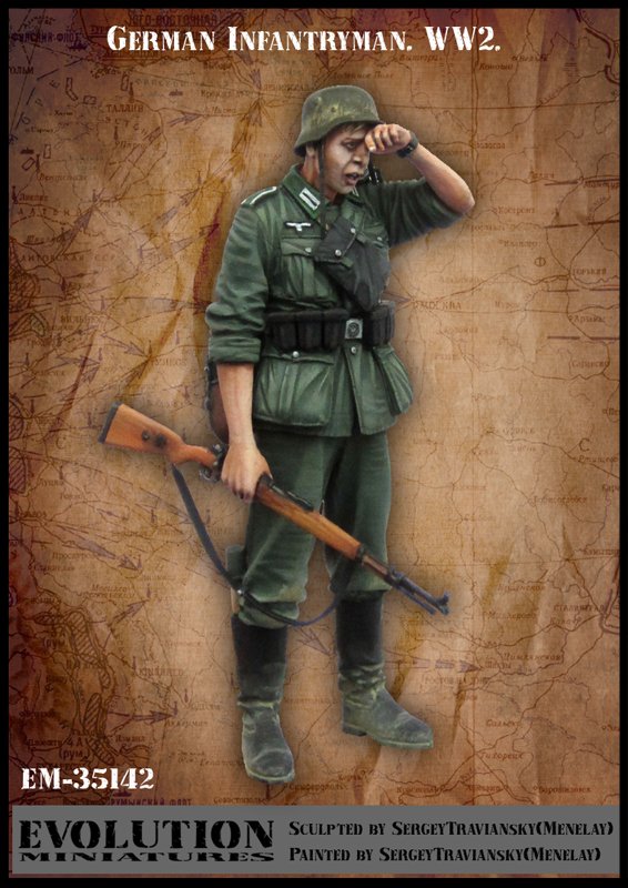 1/35 WWII German Infantryman #2 - Click Image to Close