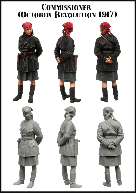1/35 Woman Commissioner, October Revolution 1917 - Click Image to Close