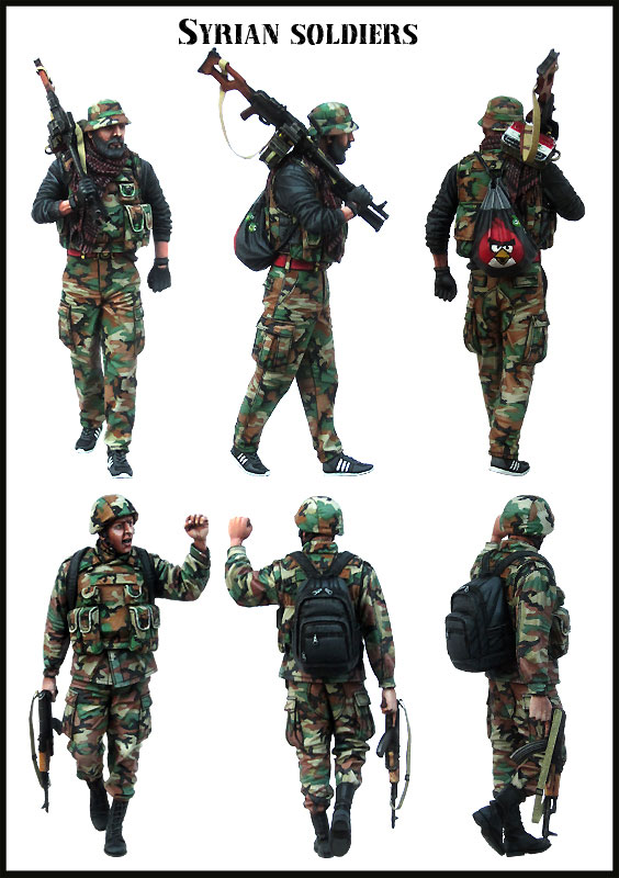 1/35 Syrian Soldiers - Click Image to Close