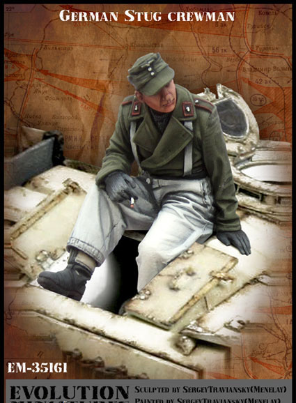 1/35 German StuG Crewman - Click Image to Close