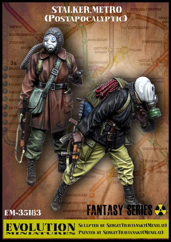 1/35 Stalker, Metro "Postapocalyptic" - Click Image to Close