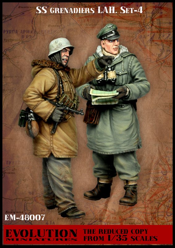 1/48 WWII German SS Grenadiers LAH #4 - Click Image to Close