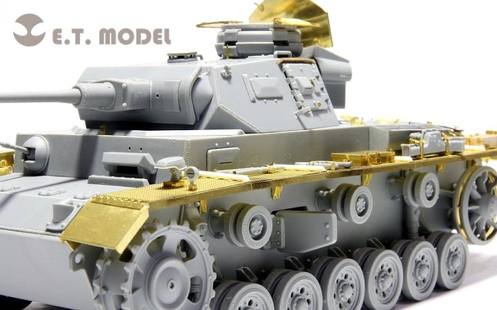 1/35 Pz.Kpfw.III Ausf.J Detail Up Set for Dragon 6463/6394 - Click Image to Close