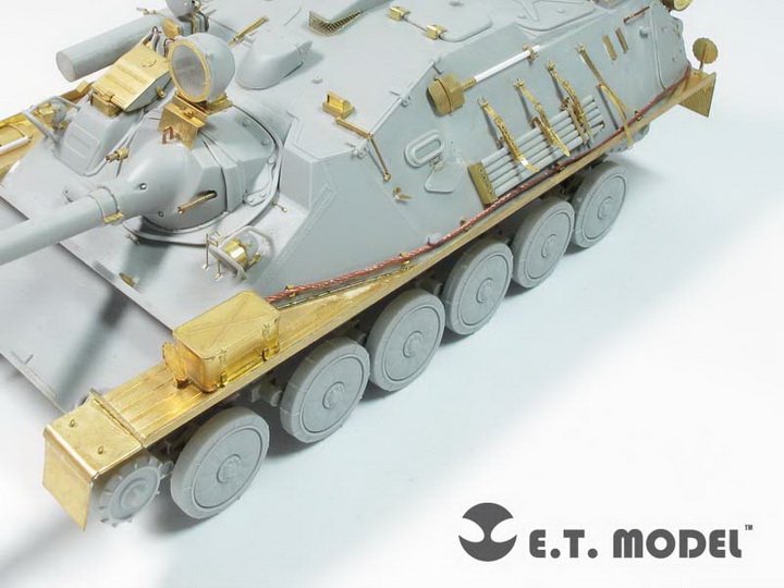 1/35 Russian ASU-85 Airborne SPG Fender for Trumpeter - Click Image to Close
