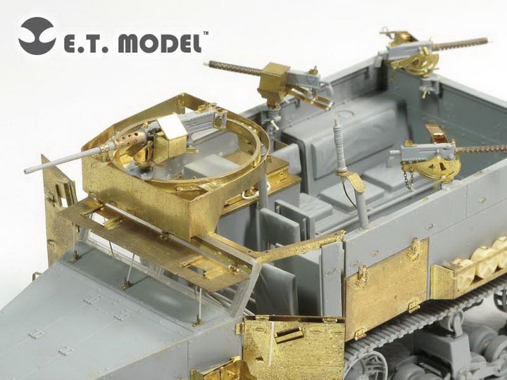 1/35 US M2A1 Half-Track Detail Up Set for Dragon 6329 - Click Image to Close