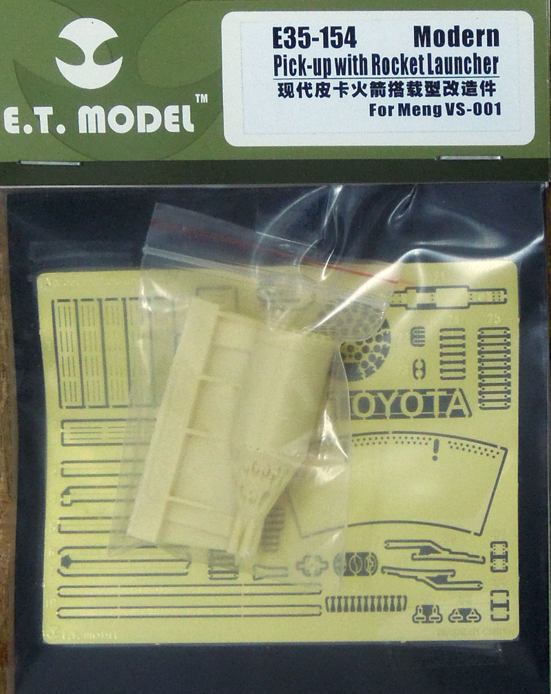 1/35 Pickup Rocket Launcher for Meng Model - Click Image to Close
