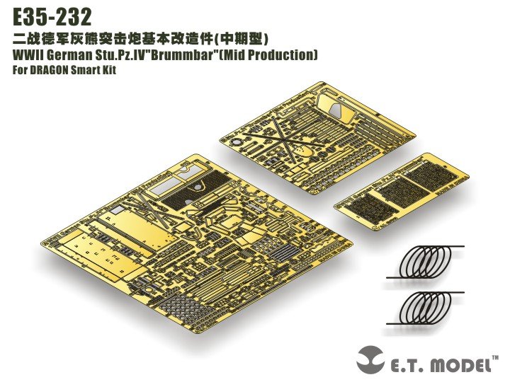1/35 Stu.Pz.IV "Brummbar" Mid Production Detail Up for Dragon - Click Image to Close