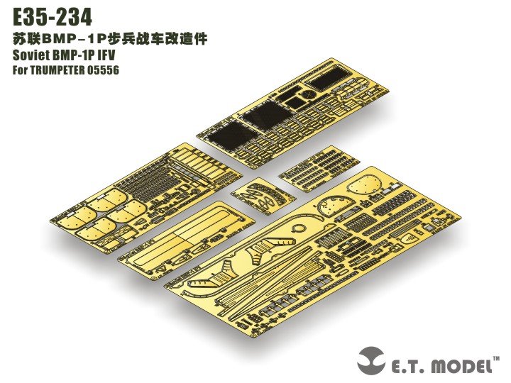 1/35 Soviet BMP-1P IFV Detail Up Set for Trumpeter 05556 - Click Image to Close