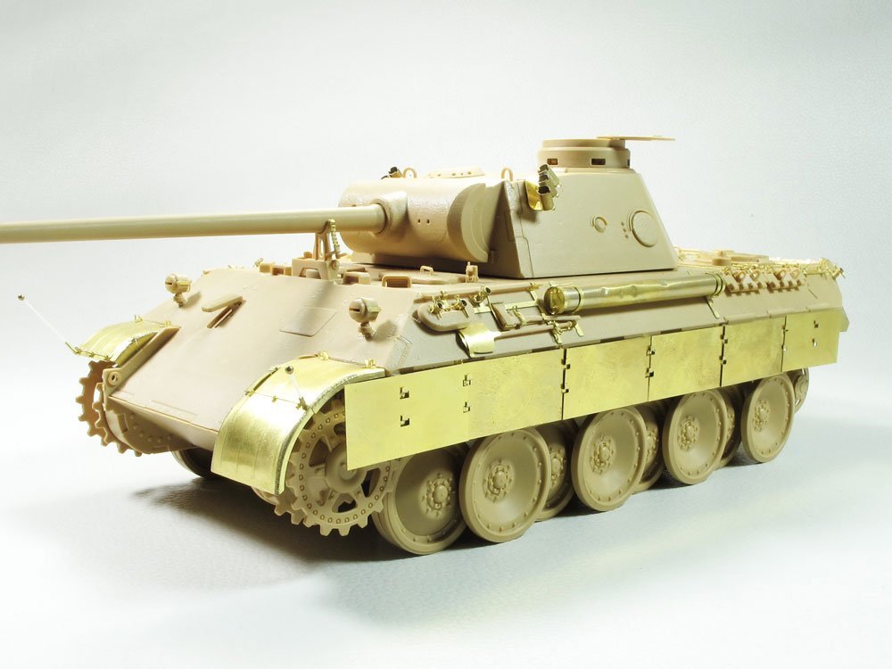 1/35 German Panther Ausf.D Basic Detail Up Set for Tamiya - Click Image to Close
