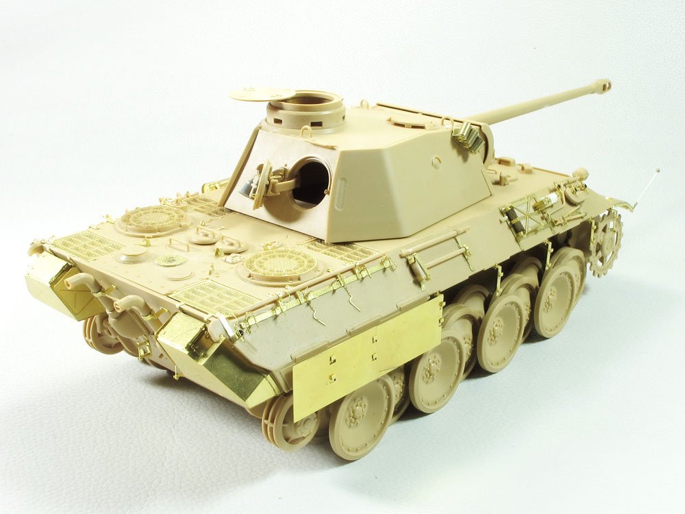 1/35 German Panther Ausf.D Basic Detail Up Set for Tamiya - Click Image to Close