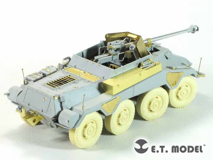 1/35 Sd.Kfz.234/4 Panzerspahwagen Detail Up Set for Dragon - Click Image to Close