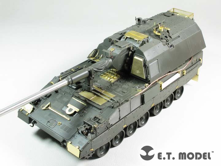 1/35 PzH 2000 SPH w/Add-on Armor Detail Up Set for Meng TS-019 - Click Image to Close