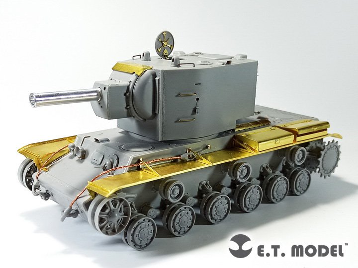 1/35 Russian KV-2 Heavy Tank Basic Detail Up Set for Trumpeter - Click Image to Close
