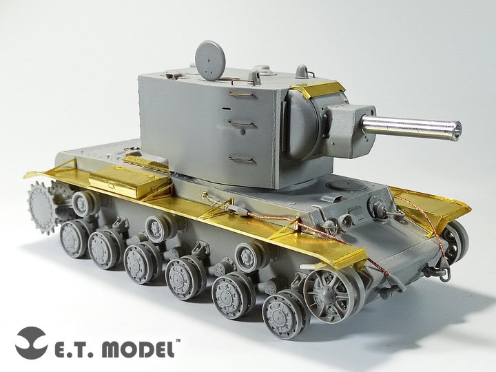 1/35 Russian KV-2 Heavy Tank Basic Detail Up Set for Trumpeter - Click Image to Close
