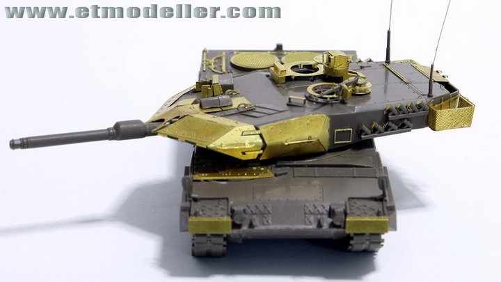 1/72 Modern German Leopard 2 A5 Detail Up Set for Revell 0389 - Click Image to Close