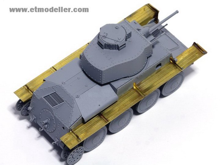 1/35 Pz.Kpfw.38(t) Fender for Dragon - Click Image to Close