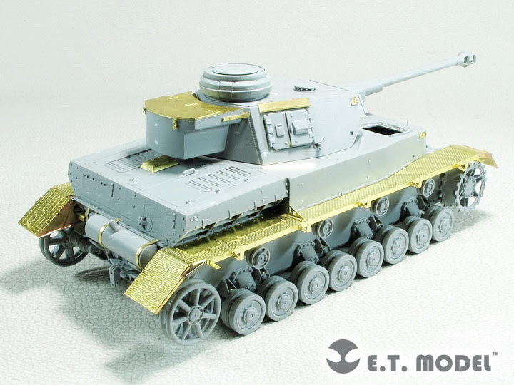 1/35 Pz.Kpfw.IV Ausf.H (Mid) Fenders for Dragon - Click Image to Close